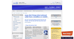 Desktop Screenshot of easy-dial.com